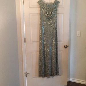 Floor length formal gown